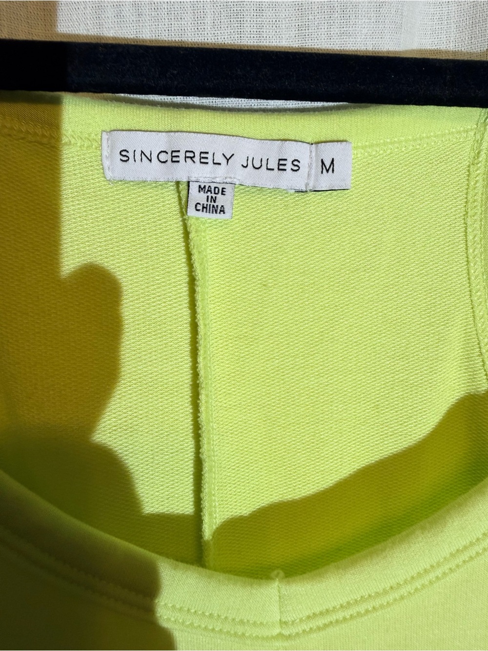 Sincerely Jules Neon Yellow Wide-Leg Romper – Size Medium - Picture 2 of 10